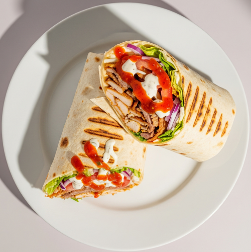 7. Mix Shawarma Wrap 